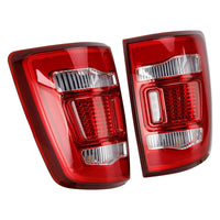 LED Taillight Assembly Dodge Ram 1500 2009-2018 - front view - Becquet Voiture