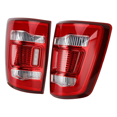 Ensemble Feux Arrière LED Dodge Ram 1500 2009-2018 - vue rapprochée - Becquet Voiture