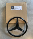 Etoile de Coffre Noir Brillant Mercedes Classe A W177 (18-22)