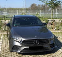 Mercedes Star Grille A-Class C CLA E GLA GLB - side view - Becquet Voiture