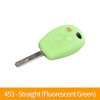 Etui Silicone Cle Smart Fortwo Forfour 451 453 - installé sur véhicule 2 - Becquet Voiture
