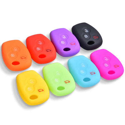 Etui Silicone Cle Smart Fortwo Forfour 451 453 - vue de face - Becquet Voiture