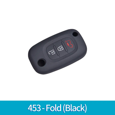 Etui Silicone Cle Smart Fortwo Forfour 451 453 - vue rapprochée 2 - Becquet Voiture