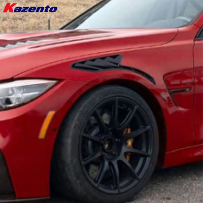 Évents de Garde-Boue Avant Style GT4 BMW F82 M4 2014-2020 - vue de profil - Becquet Voiture
