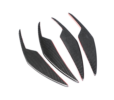 Extension Canards AC Fibre Carbone BMW G80 G82 - vue de face - Becquet Voiture