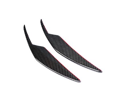 Extension Canards AC Fibre Carbone BMW G80 G82 - vue de profil - Becquet Voiture