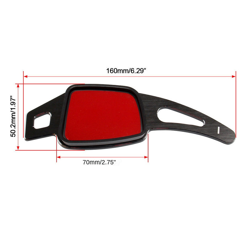 Extension palette au volant Audi A3 A4 A5 S3 S4 S5 TT TTS - packshot studio - Becquet Voiture