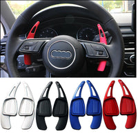 Extension palette au volant Audi A3 A4 A5 S3 S4 S5 TT TTS - vue de face - Becquet Voiture