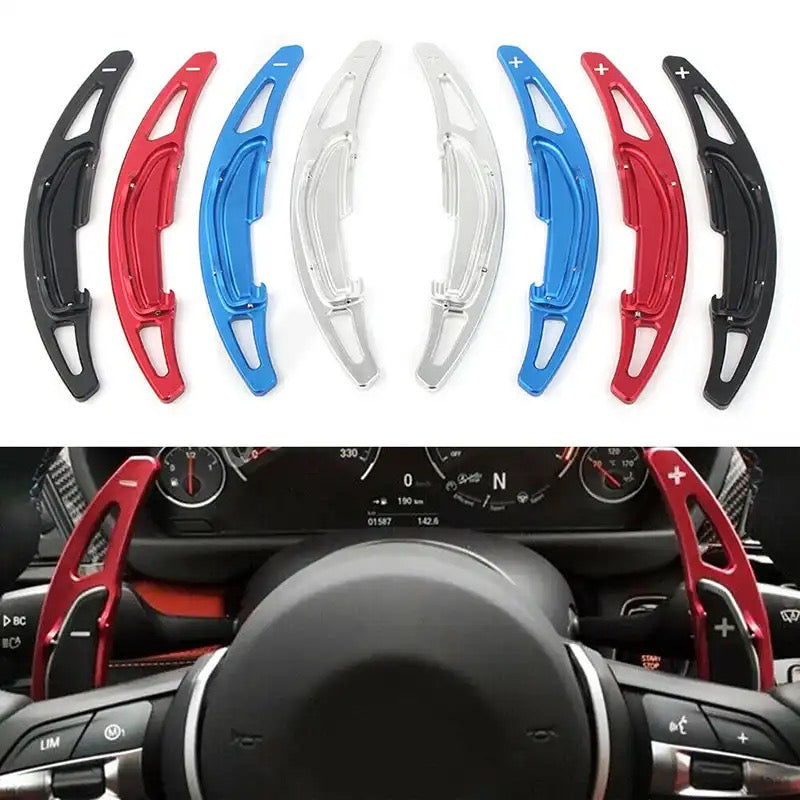 Extension palette au volant BMW Génération F - vue de face - Becquet Voiture