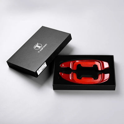 Extension palette au volant carbone Mercedes AMG GT50 GT53 E53 E63 CLS53 (2021-2024) - vue arrière - Becquet Voiture