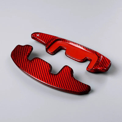 Extension palette au volant carbone Mercedes AMG GT50 GT53 E53 E63 CLS53 (2021-2024) - vue de trois-quarts - Becquet Voiture