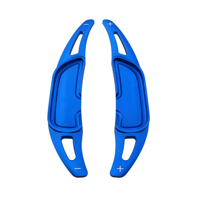 Extension palette au volant Carbone Mercedes Classe A45S W177 - vue de dessus - Becquet Voiture
