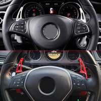 Extension palette au volant Mercedes Benz - vue de profil - Becquet Voiture