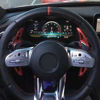 Extension palette au volant Mercedes Classe A45 - vue arrière - Becquet Voiture