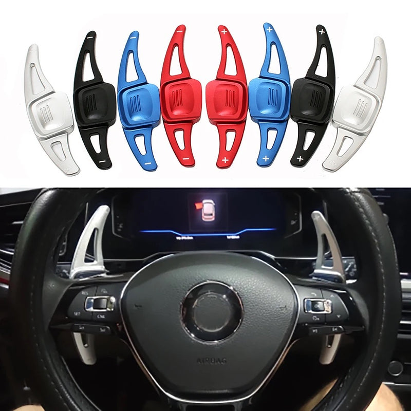 Extension Palette au volant Polo GTI - vue de face - Becquet Voiture