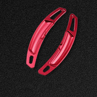 Extension Palette au Volant Porsche Macan Panamera - détail du montage - Becquet Voiture