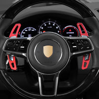 Extension Palette au Volant Porsche Macan Panamera - vue de profil - Becquet Voiture