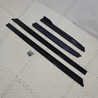 Side Skirt Extensions VW Golf 7 7.5 R GTI 2013-2019 - studio packshot - Becquet Voiture