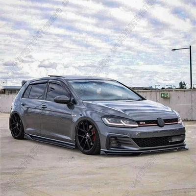 Extensions de Bas de Caisse VW Golf 7 7.5 R GTI 2013-2019 - vue de profil - Becquet Voiture