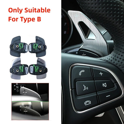 Extensions de Palettes au Volant Mercedes Classe A W177 Classe C W205 - vue de profil - Becquet Voiture