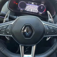 Extensions Palettes Aluminium Clio 5 Captur Arkana - vue de profil - Becquet Voiture