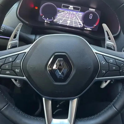 Extensions Palettes Aluminium Clio 5 Captur Arkana - vue de profil - Becquet Voiture