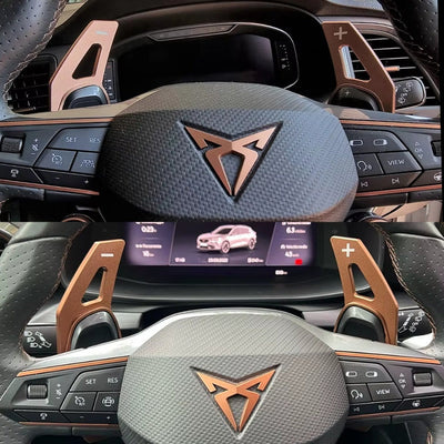 Extensions Palettes Aluminium Cupra DSG - vue arrière - Becquet Voiture