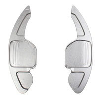Extensions Palettes Aluminium Volant Audi B8 Noir - vue de dessus - Becquet Voiture