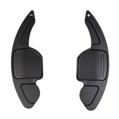 Extensions Palettes Aluminium Volant Audi B8 Noir - vue rapprochée - Becquet Voiture