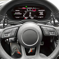 Extensions Palettes Audi Type D Aluminium - vue arrière - Becquet Voiture