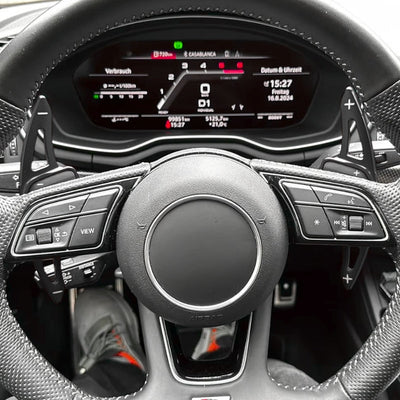 Extensions Palettes Audi Type D Aluminium - vue arrière - Becquet Voiture