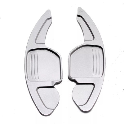 Extensions Palettes Volant Aluminium Performance Audi A4 B8 2007-2015 - vue de trois-quarts - Becquet Voiture