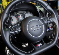 Extensions Palettes Volant Aluminium Performance Audi A6 S6 C7 - vue arrière - Becquet Voiture