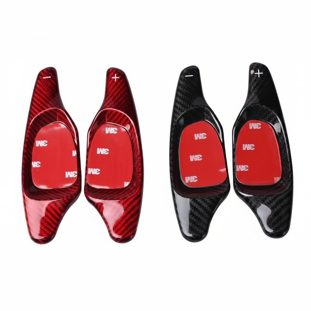 Extensions Palettes Volant Carbone Cupra Formentor 2020 - vue de face - Becquet Voiture