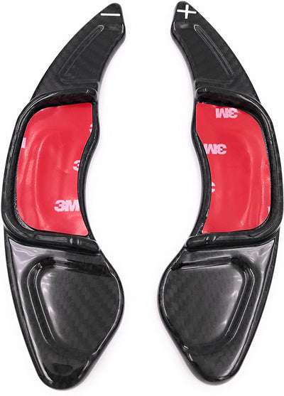 Extensions Palettes Volant Carbone VW Golf 7 MK7 R Scirocco - vue de profil - Becquet Voiture