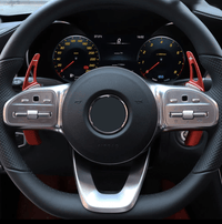 Flügelverbreiterungen Mercedes C-Klasse W205 AMG-Optik - Dreiviertelansicht - Becquet Voiture
