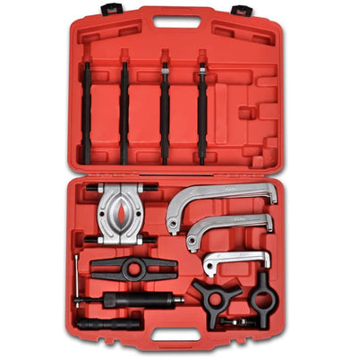 Extracteur Hydraulique 25 Pieces 10 Tonnes - vue de face - Becquet Voiture