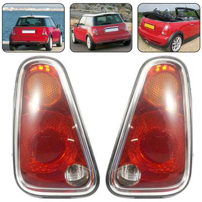 Feu Arrière 63217166955 L + R 56 Mini Cooper R50 - vue de dessus 2 - Becquet Voiture
