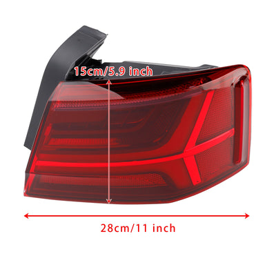 Feu Arrière Droit Extérieur Audi A6 4G C7 2015-2018 4G5945095E - vue arrière - Becquet Voiture