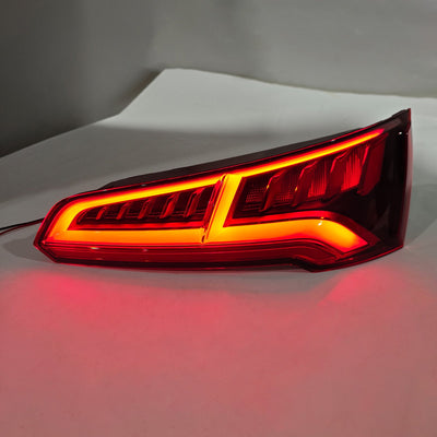 Feu Arrière Droit LED Audi Q5 MK2 2017-2020 Réf 80A945094B - vue arrière - Becquet Voiture