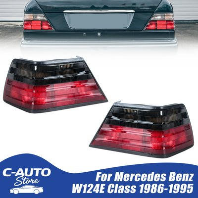 Feu Arrière Fumé Mercedes W124 Classe E 1986-1995 - vue de face - Becquet Voiture