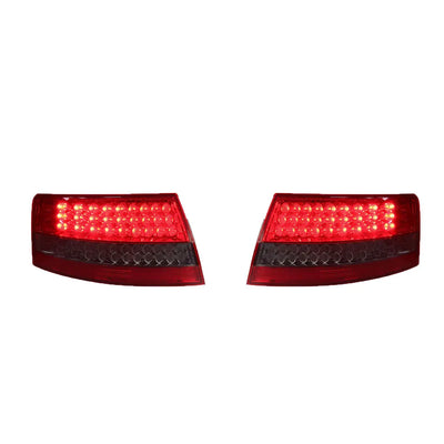 Feu Arrière LED Audi A6 C6 A6L S-Line 2005-2008 - détail du montage - Becquet Voiture