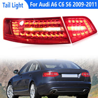 Feu Arrière LED Audi A6 C6 Quattro RS6 2009-2011 - vue de face - Becquet Voiture