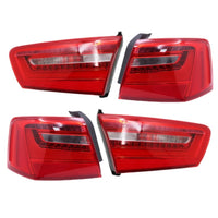 LED-Rückleuchte Audi A6 C7 Limousine 2010–2016 - am Fahrzeug montiert - Becquet Voiture