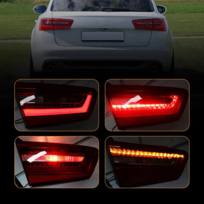 Feu Arriere LED Audi A6 C7 Berline 2010-2016 - vue arrière - Becquet Voiture