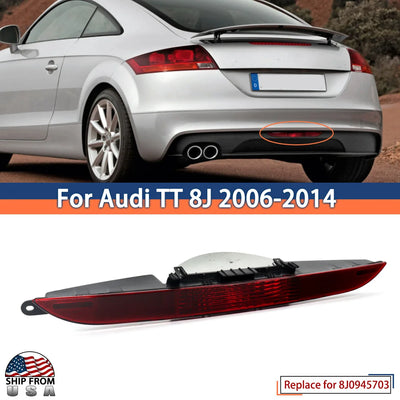 Feu Arriere LED Audi TT 8J Pare-Chocs Antibrouillard - vue de face - Becquet Voiture