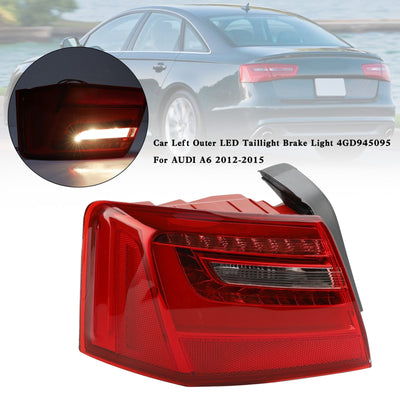 Feu Arrière LED Extérieur Gauche Audi A6 C7 2012-2015 4GD945095 - vue de profil - Becquet Voiture