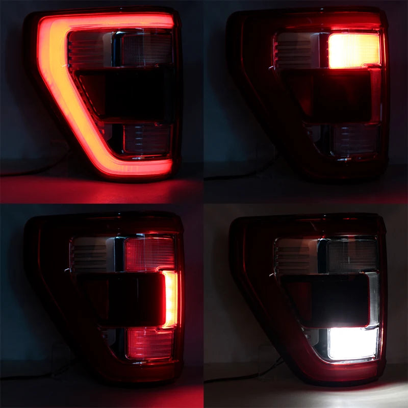 Feu Arrière LED Ford F-150 2021-2023 Stop Recul Point Mort - vue arrière - Becquet Voiture