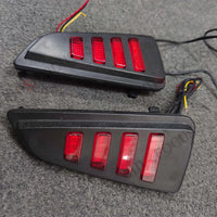 LED-Rückleuchte Ford Focus ST ST-Line 5-Türer Streamer - am Fahrzeug montiert - Becquet Voiture