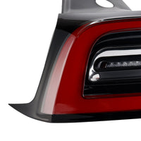 Feu Arrière LED Gauche 3 Broches Tesla Model 3 Y 2017-2023 - vue rapprochée - Becquet Voiture